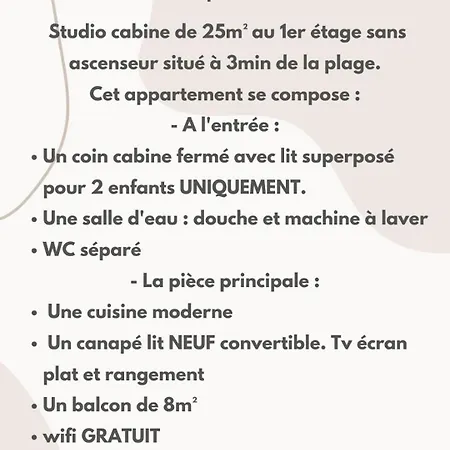 En Bord De Mer, Piscine, Parking Prive, Wifi * La Grande-Motte